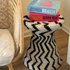 African Rwanda Woven Side Table