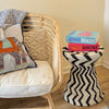 African Rwanda Woven Side Table