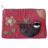 Sloth Felt Zipper Pouch