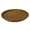 Round Olive Wood Serving Tray, Medium