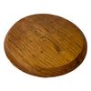 Round Olive Wood Serving Tray, Large