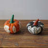 Soapstone Orange Pumpkin Decor