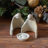 Soapstone Nested 3-pc Nativity Set