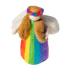 Rainbow Felt Angel Tree Topper