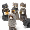 Handcrafted Felt Nativity,  12-piece Set