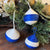 Rwanda Woven Round Ornaments - Blue (SINGLE UNIT)