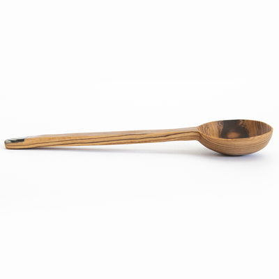 Olive Wood Coffee Scoop with Inlay Batik Bone Accent (1 Tablespoons)