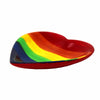 **Pack of 20 SPECIAL PRICE** Soapstone Heart Trinket Bowl - Medium - Rainbow