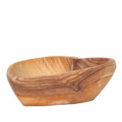 **Pack of 25 SPECIAL PRICE** Petite Olive Wood Heart Trinket Bowls