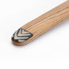 Olive Wood Coffee Scoop with Inlay Batik Bone Accent (1 Tablespoons)