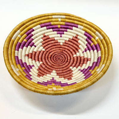 African Rwanda Baskets Home/Wall Decor -Mixed Designs 12 in