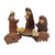 Handcrafted Joint Wood India NatIvity Set (6 pieces)