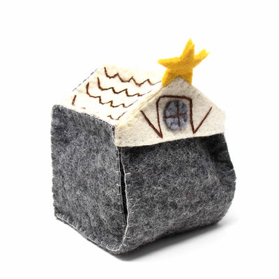 Handcrafted Felt Nativity,  12-piece Set