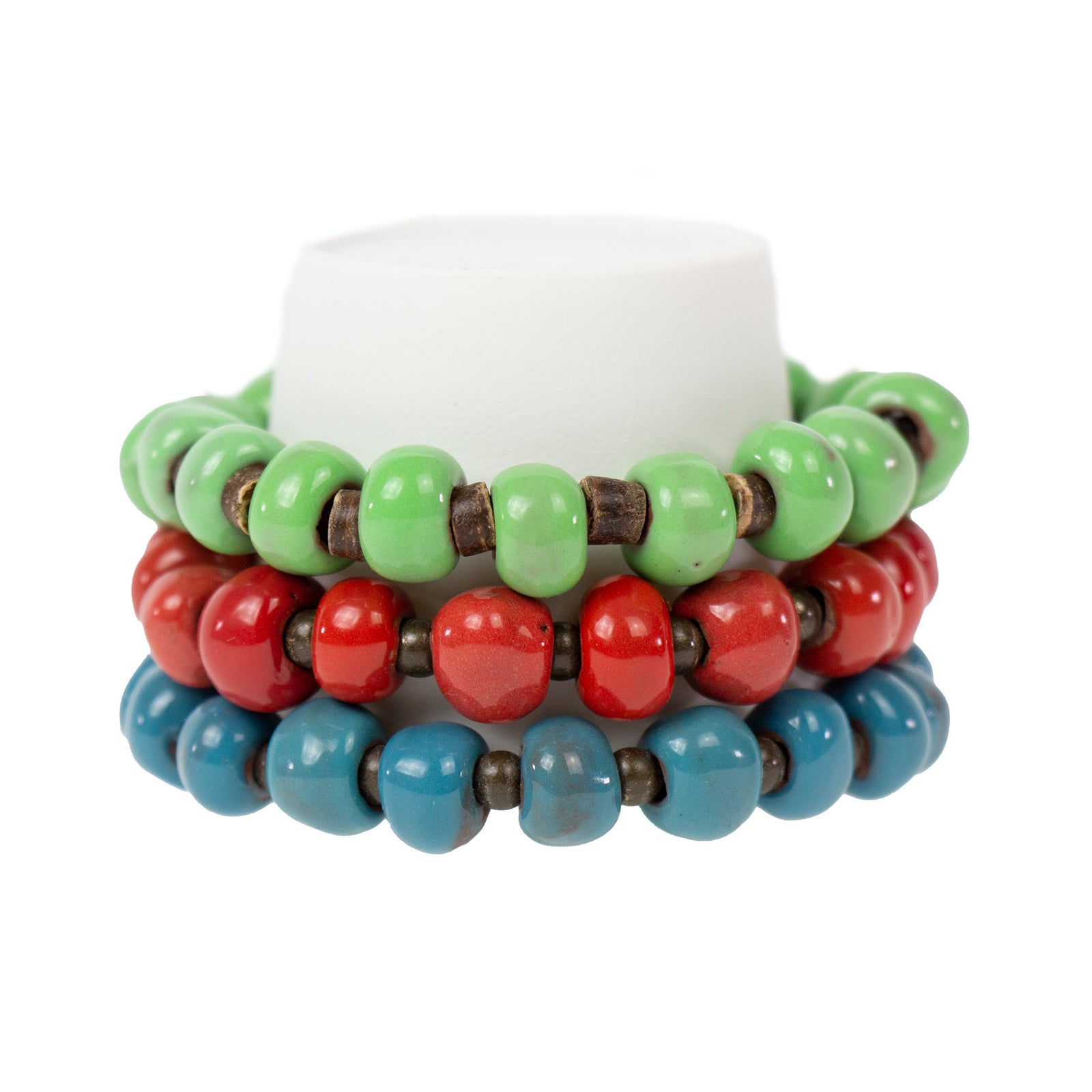 Valley Clay Bead Bracelet – Rosies Boutique Haiti