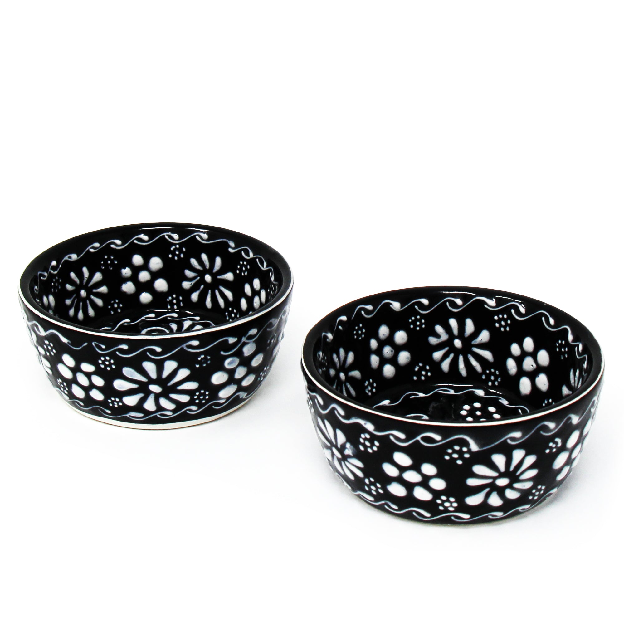 Small Ceramic Bowls Set Bowls Set of 2 Handmade Pottery 
