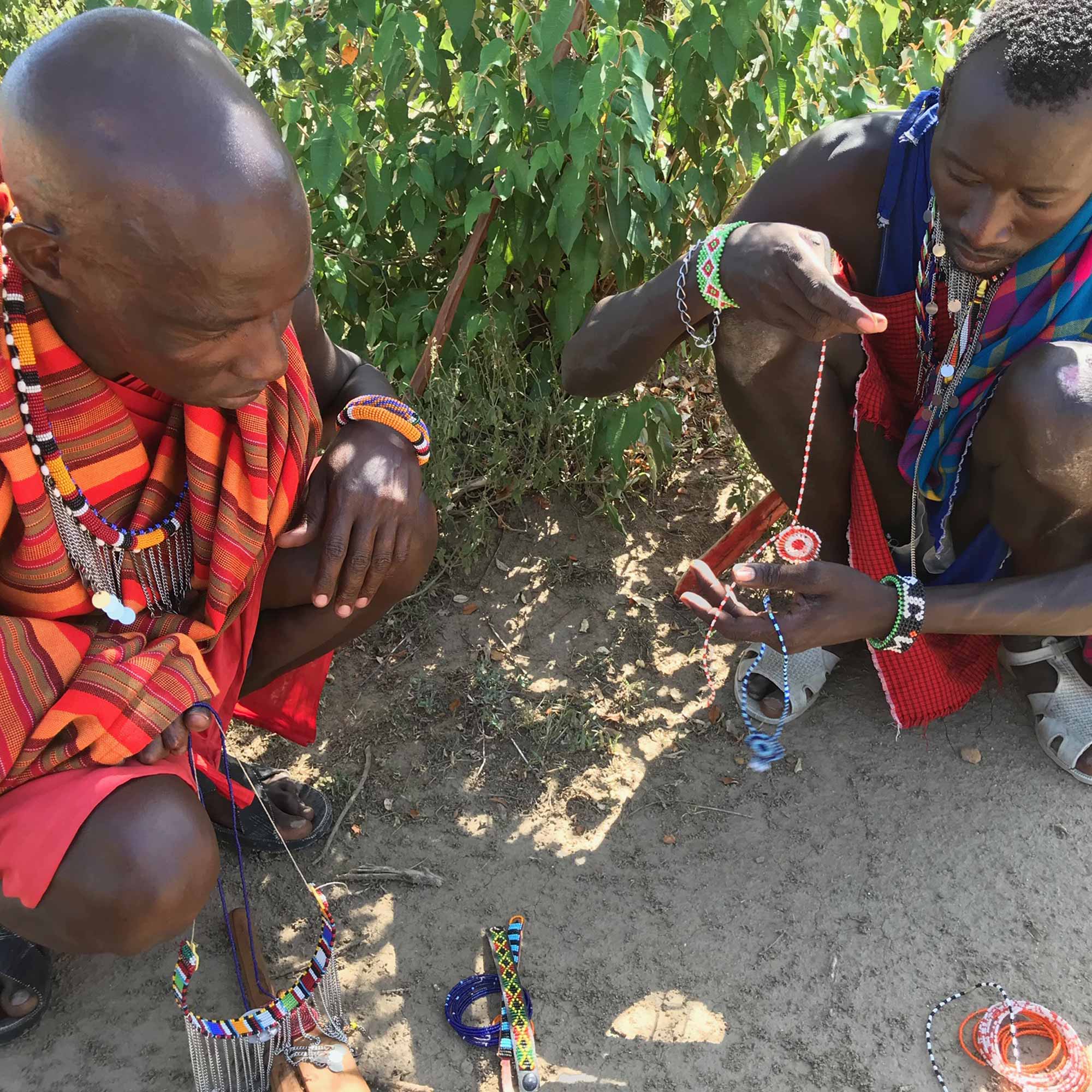 Premium Photo  Tribal masai colorful bracelets for sale for