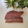 Sheesham Wood Tortoise Puzzle Box