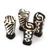 Batik Bone Salt & Pepper Shakers, Traditional Batik