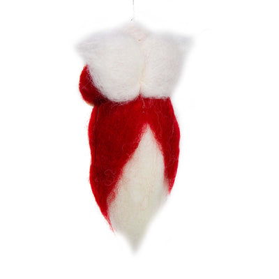 Red Angel Fairy Ornament