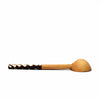 Olive Wood Coffee Scoop with Batik Handle