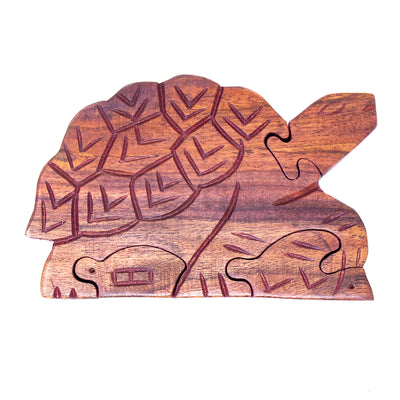 Sheesham Wood Tortoise Puzzle Box